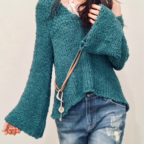 Free People Knit Sweater-S - Picture 2 of 4
